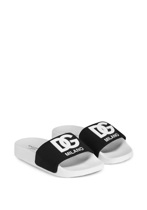 Ciabatte con logo DOLCE & GABBANA KIDS | DD0318 AH0378B939